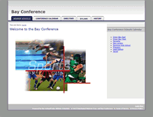 Tablet Screenshot of bayconference.org